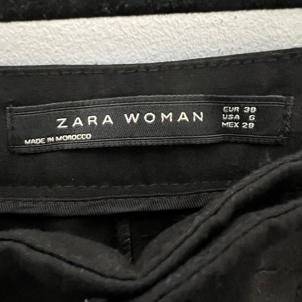 Black Zara trousers